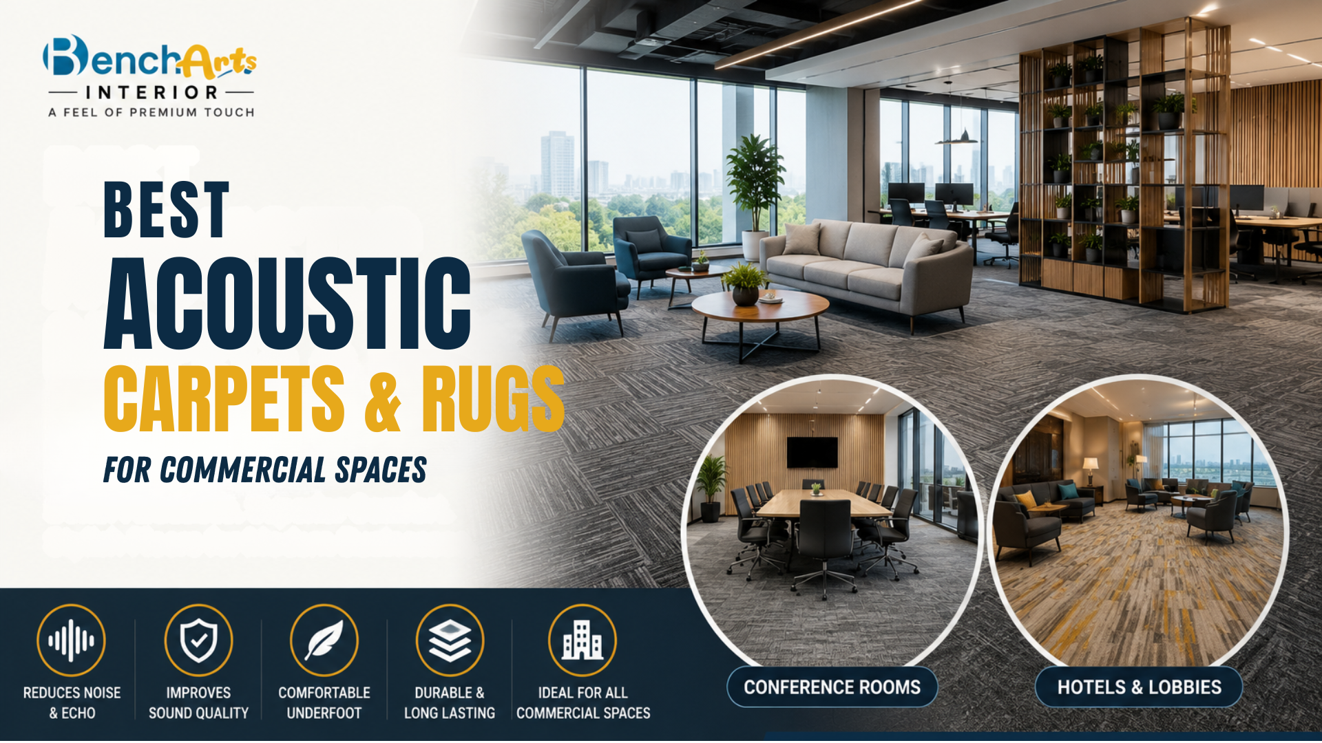 Best Acoustic Carpets and Rugs for Commercial Spaces