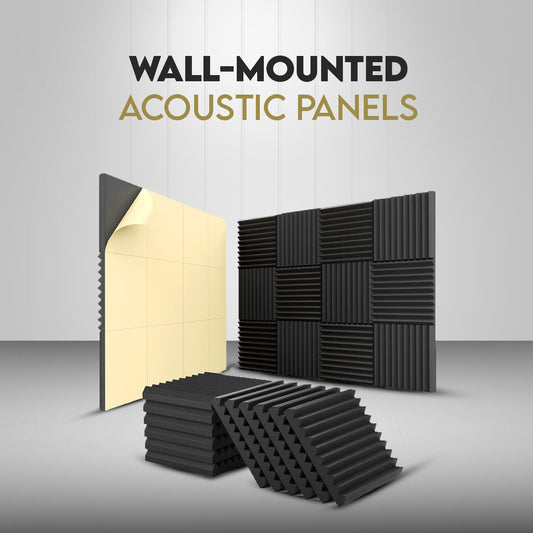 Wall-Mounted Acoustic Panels – Premium Sound Absorption for Any Space