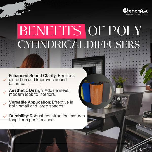 BenchArts Poly Cylindrical Diffusers