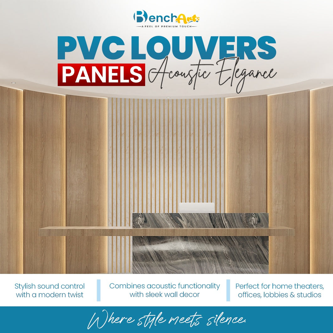 BenchArts PVC Louver Panels