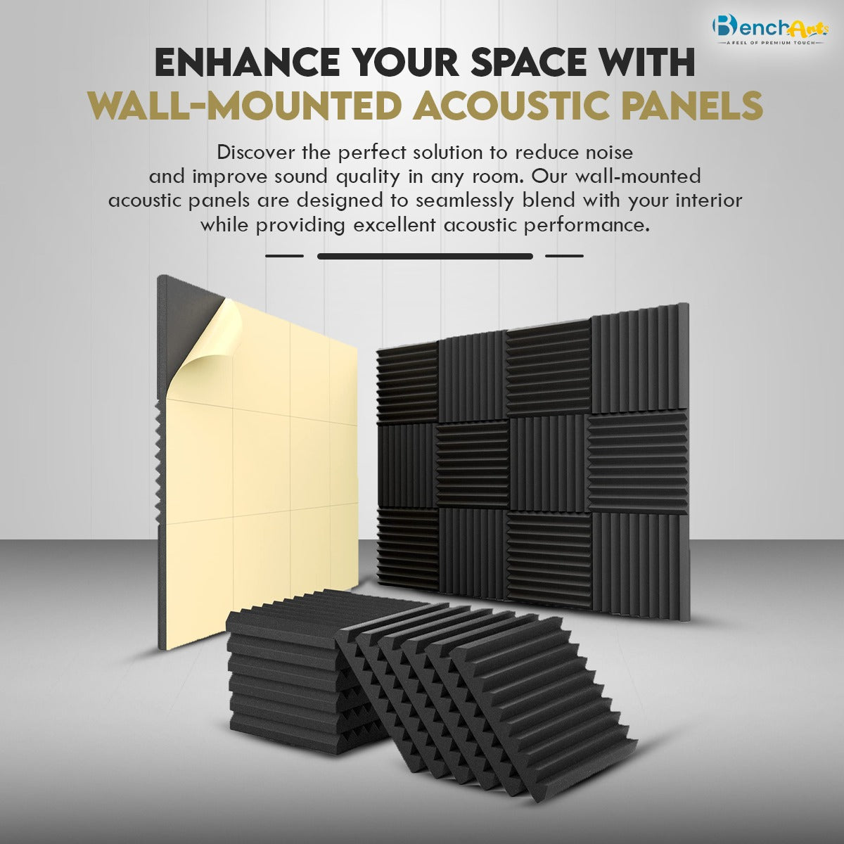 BenchArts Wall-Mounted Acoustic Panels – bencharts Interior