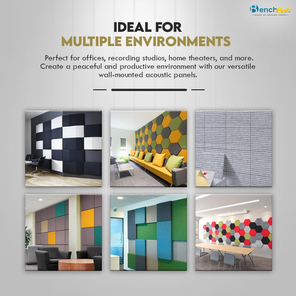 BenchArts Wall-Mounted Acoustic Panels