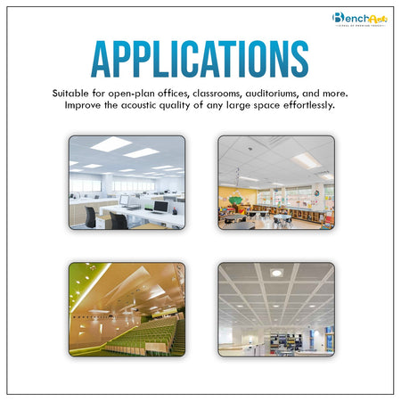 BenchAcoustic Ceiling-Mounted Panels