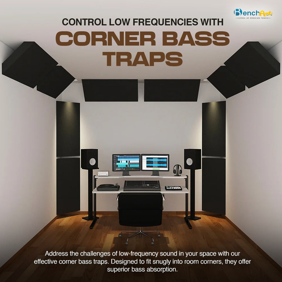 BenchArts Acoustic Corner Bass Traps