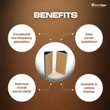 BenchArts Acoustic Corner Bass Traps
