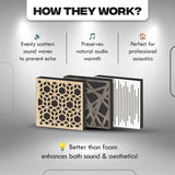 BenchArts Wooden Acoustic Diffusers