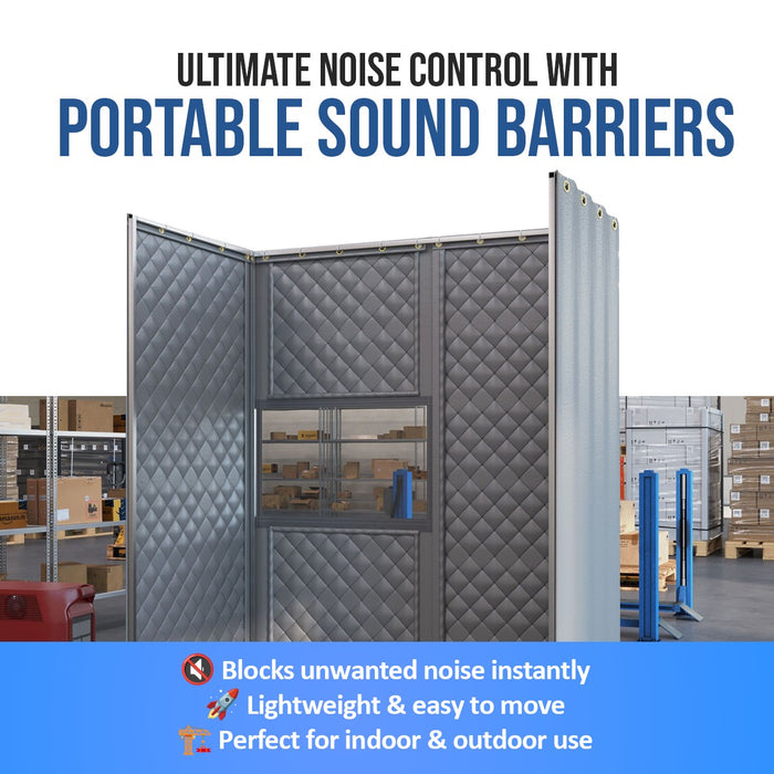 BenchArts Portable Sound Barriers